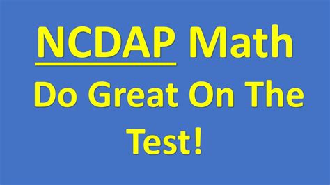 ncdap math prep